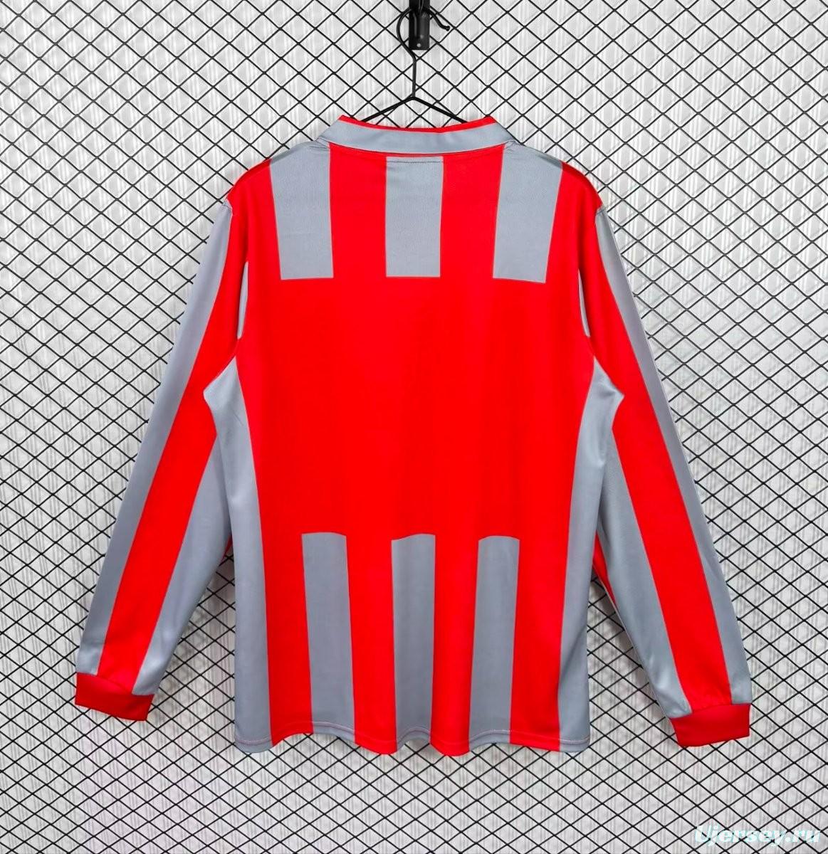 Retro 1995/96 US Cremonese Home Long Sleeve Jersey