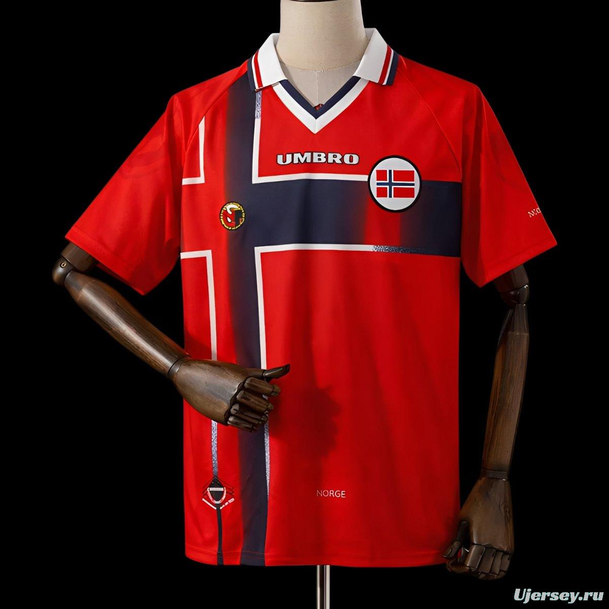 Retro 1997 Norway Home Jersey