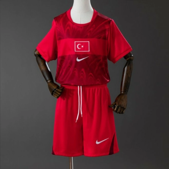 2026 Kids Turkiye Away Kit Jersey Size 16-28