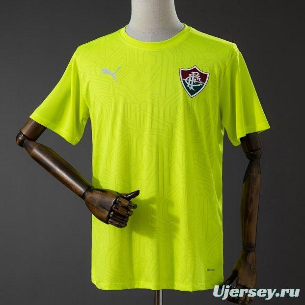 26/27 Fluminense Training Jersey 4 Kit - Neon Yellow