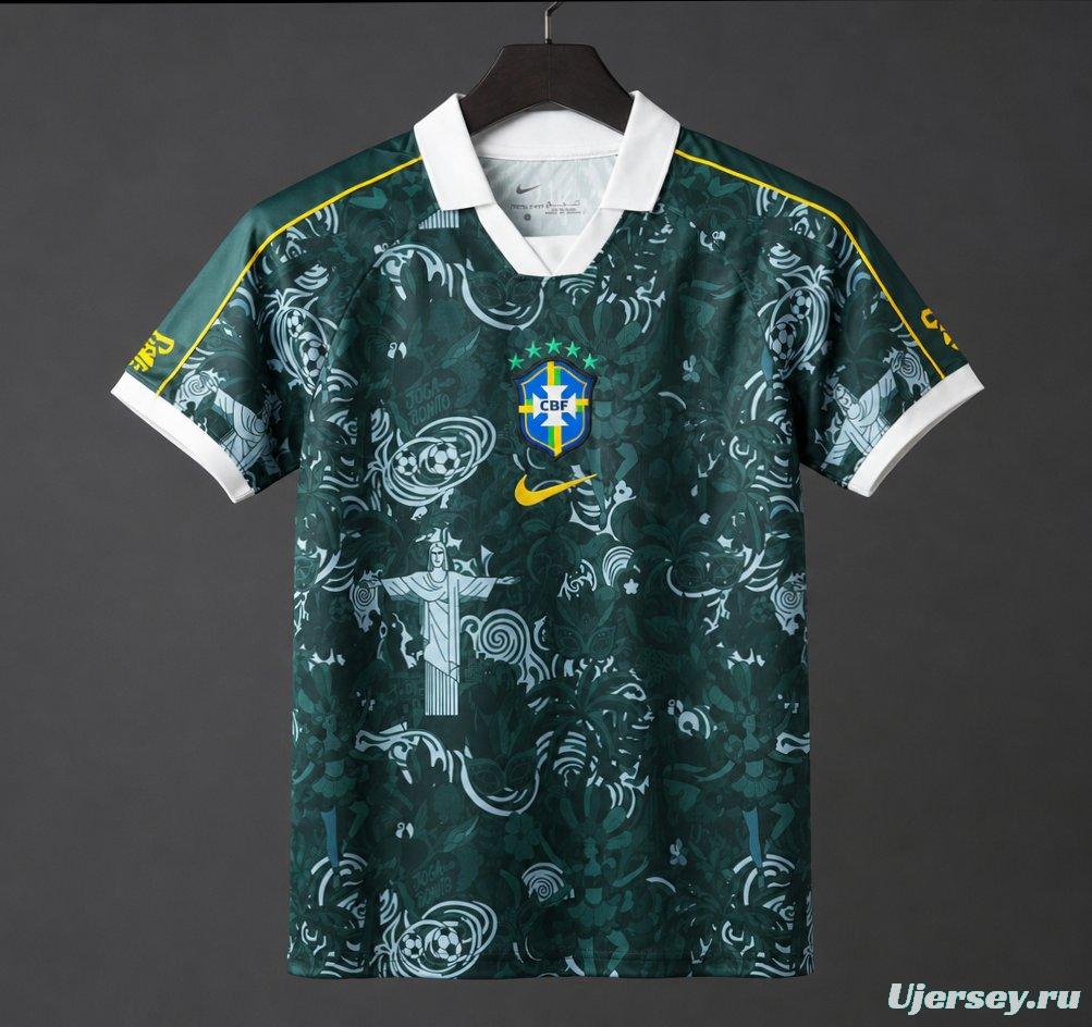 2026 Brazil Jungle Joga Bonito Jersey Limited Edition - Special Green Jersey