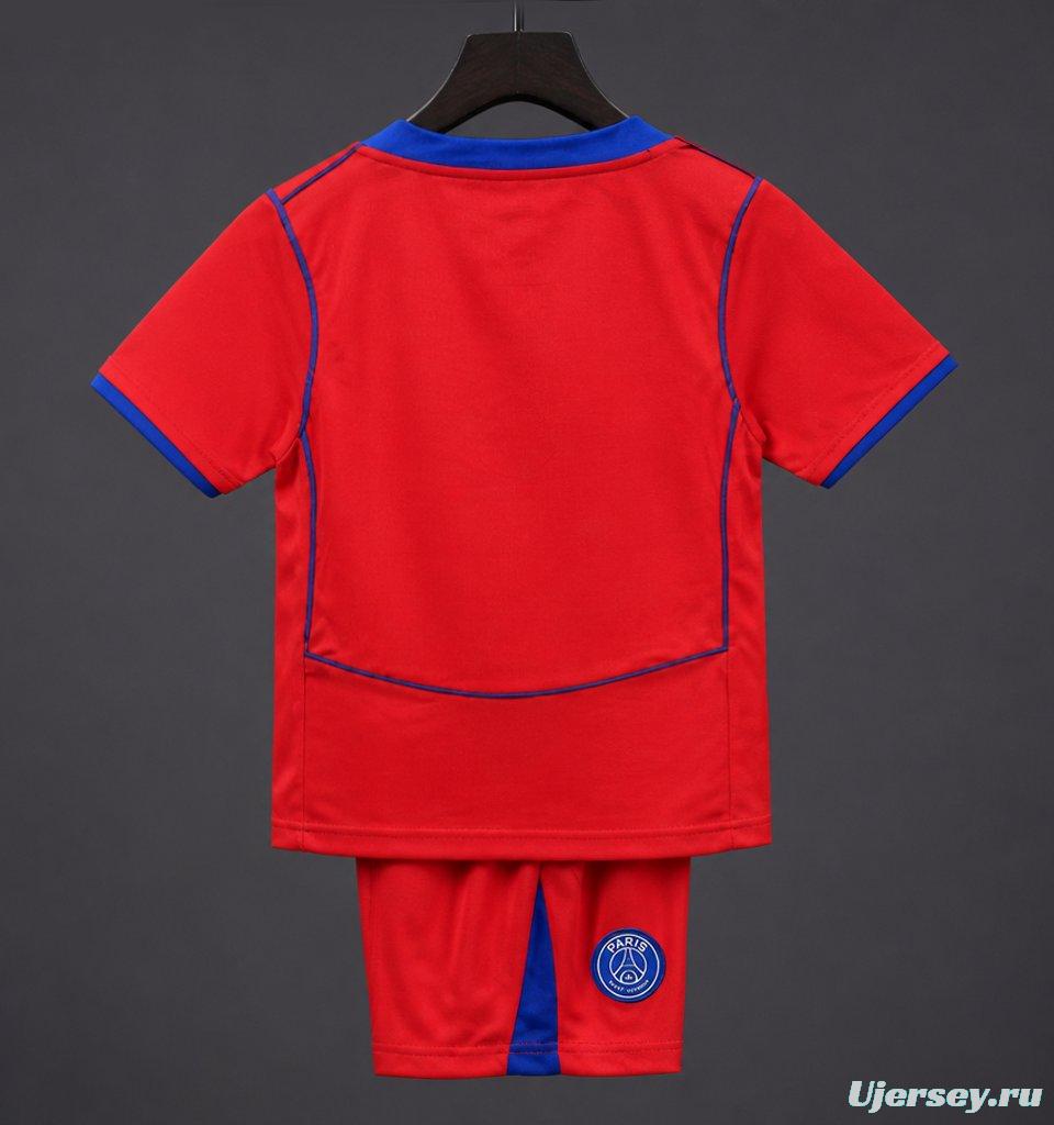 25/26 Kids PSG/Paris Saint Germain Third Red Jersey