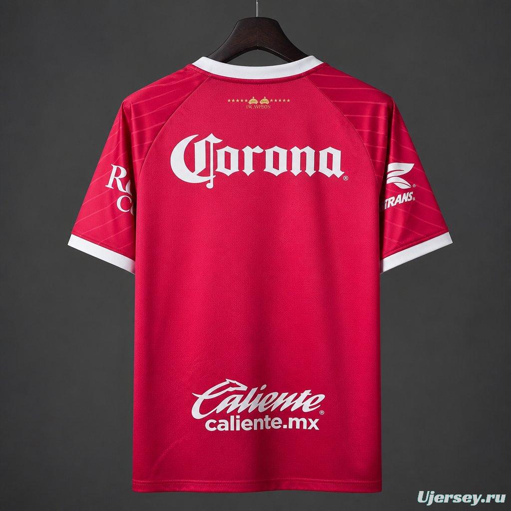26/27 Toluca Red Special Edition "Bicampeón" Jersey