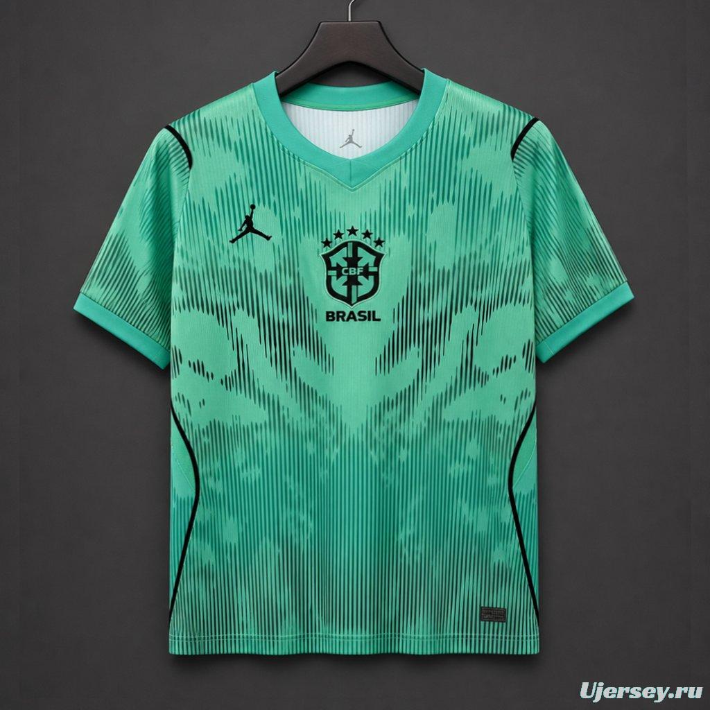 2026 Brazil World Cup Goalkeeper Green/Black Jordan Jersey