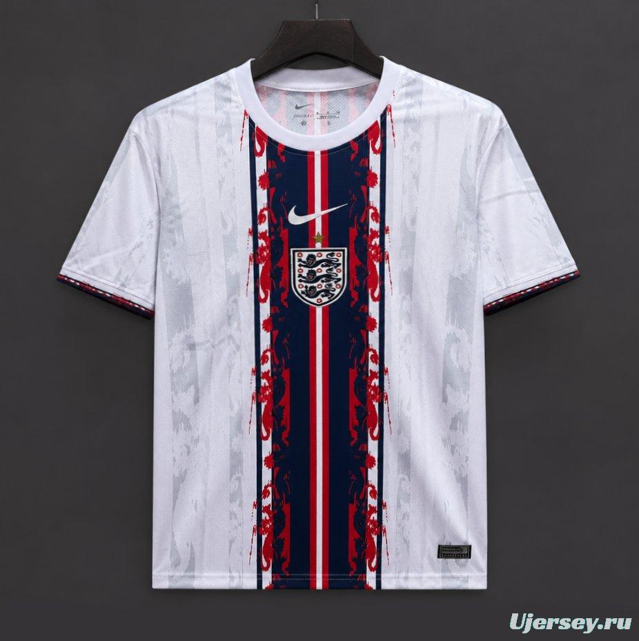 2026 England World Cup Special Edition White Jersey.