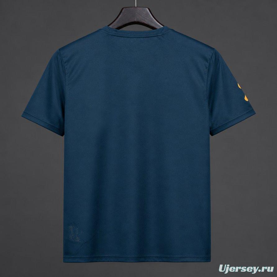 Retro 2019 Brazil Training Navy Blue Jersey