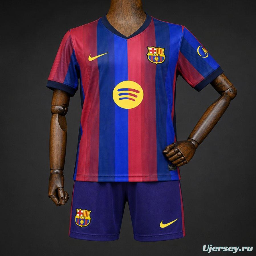 26/27 Kids Barcelona Home Jersey