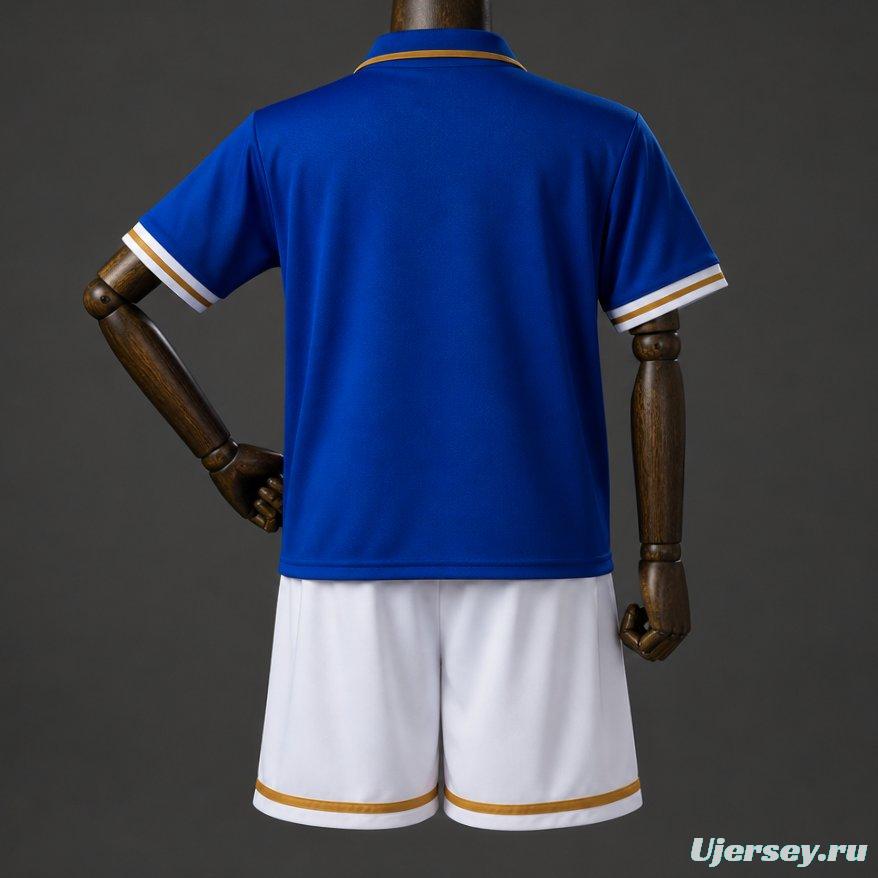 1996 Kids Italy Home Retro Kit Jersey Size 16-28