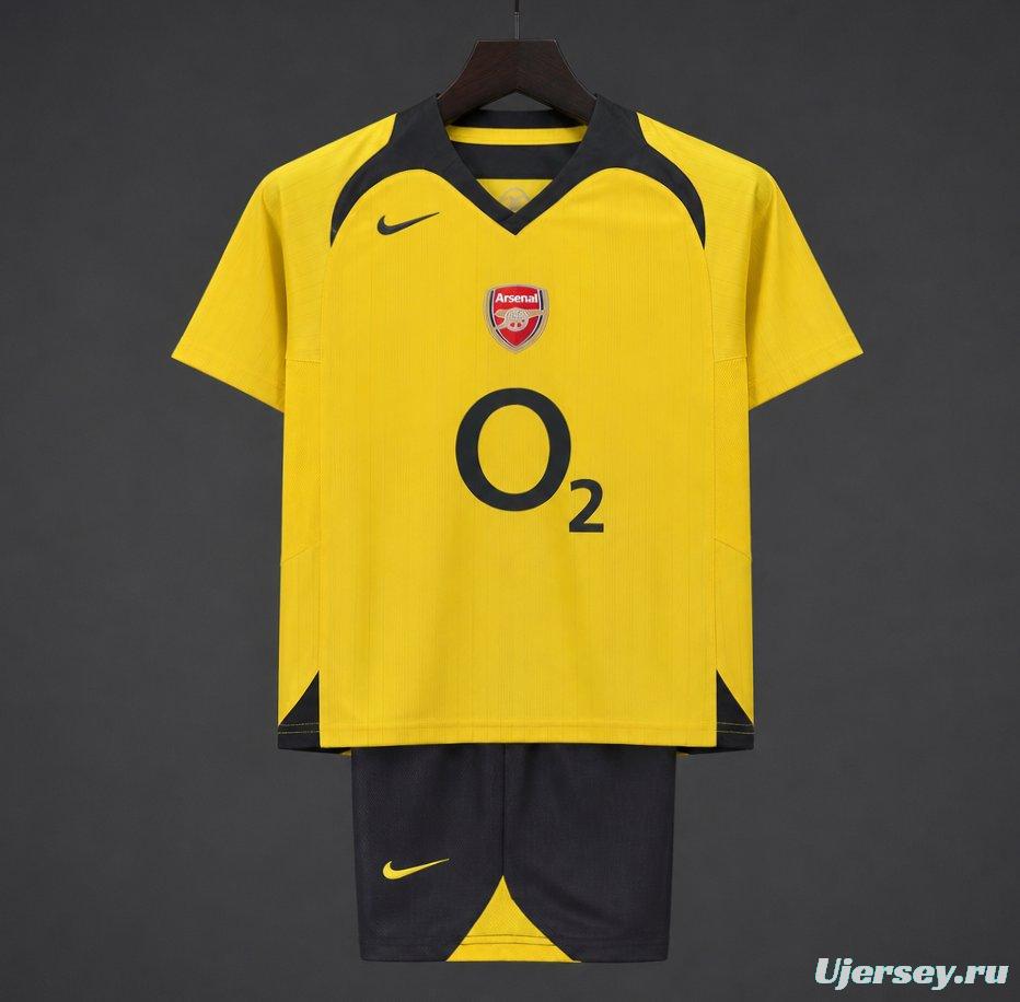 Retro Kids 05/06 Arsenal Away Jersey