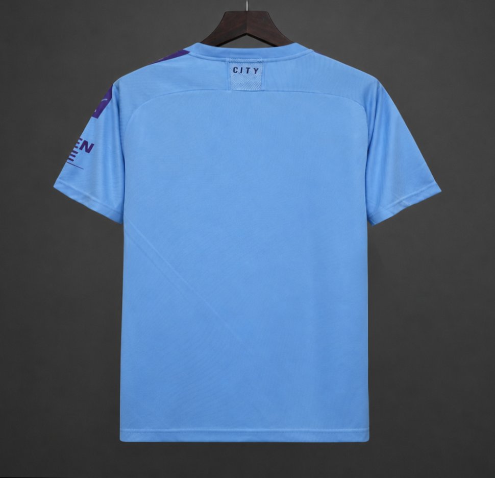 19/20 Retro Manchester City Home Jersey