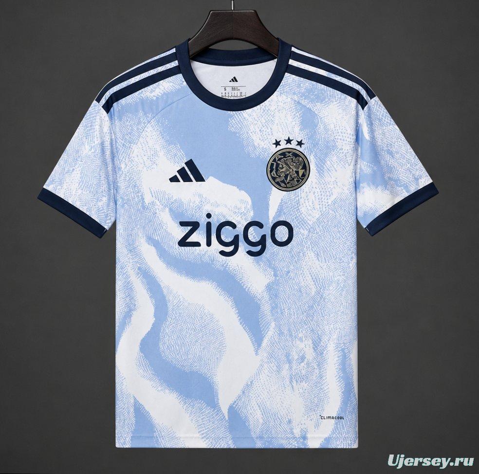 26/27 AJAX Third Light Blue Jersey