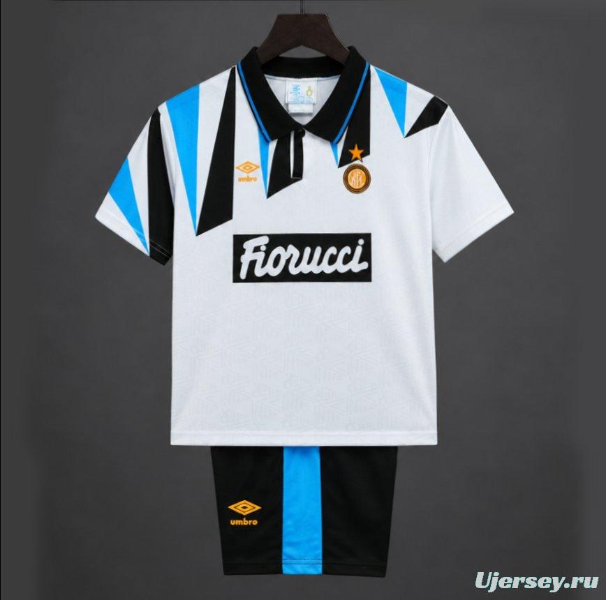 Retro Kids 92/93 Inter Milan Away Jersey
