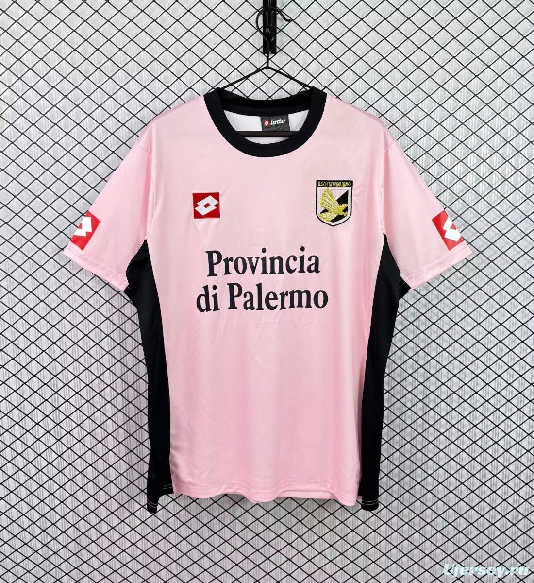 Retro 2004/06 U.S. Città di Palermo Pink & Black Home Jersey