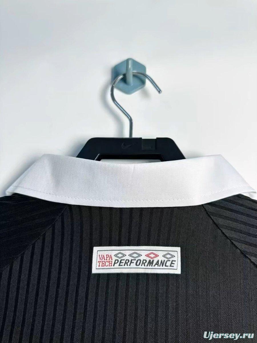 Retro 1997/99 England Black & Red Away Jersey