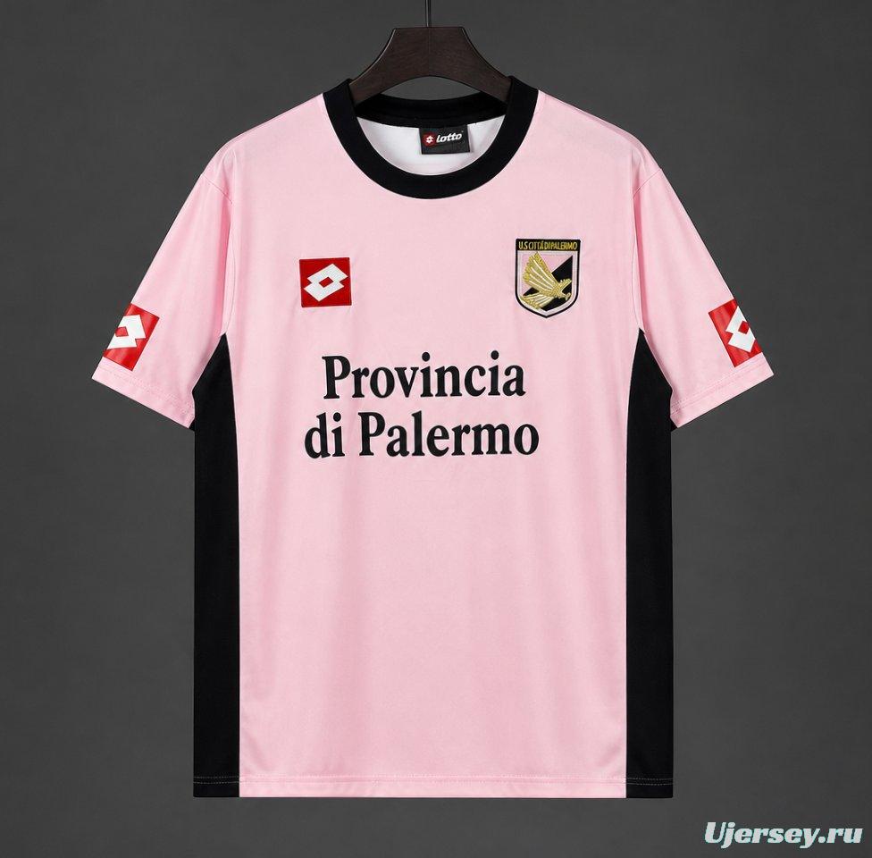 Retro 2004/06 U.S. Città di Palermo Pink & Black Home Jersey