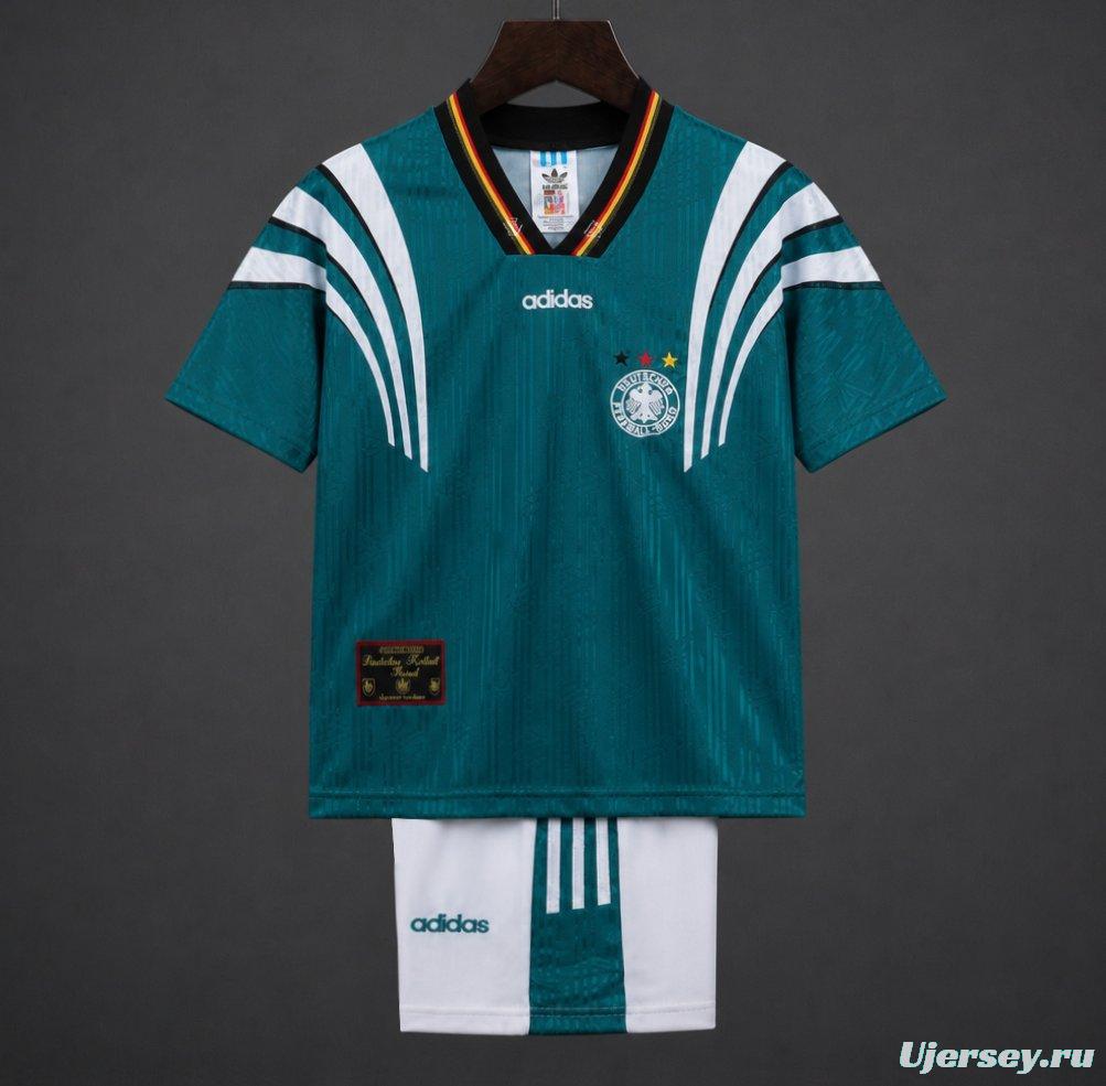 Retro Kids 1996 Germany Away Jersey