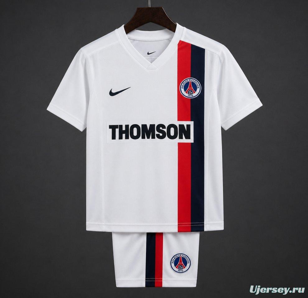 Retro Kids 02/03 PSG/Paris Saint-Germain Away Jersey
