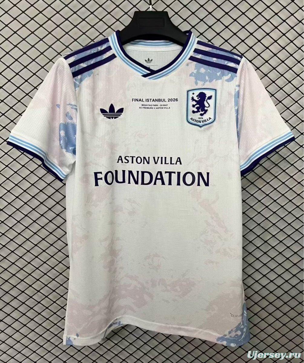 25/26 Aston Villa Europa League Final third jersey