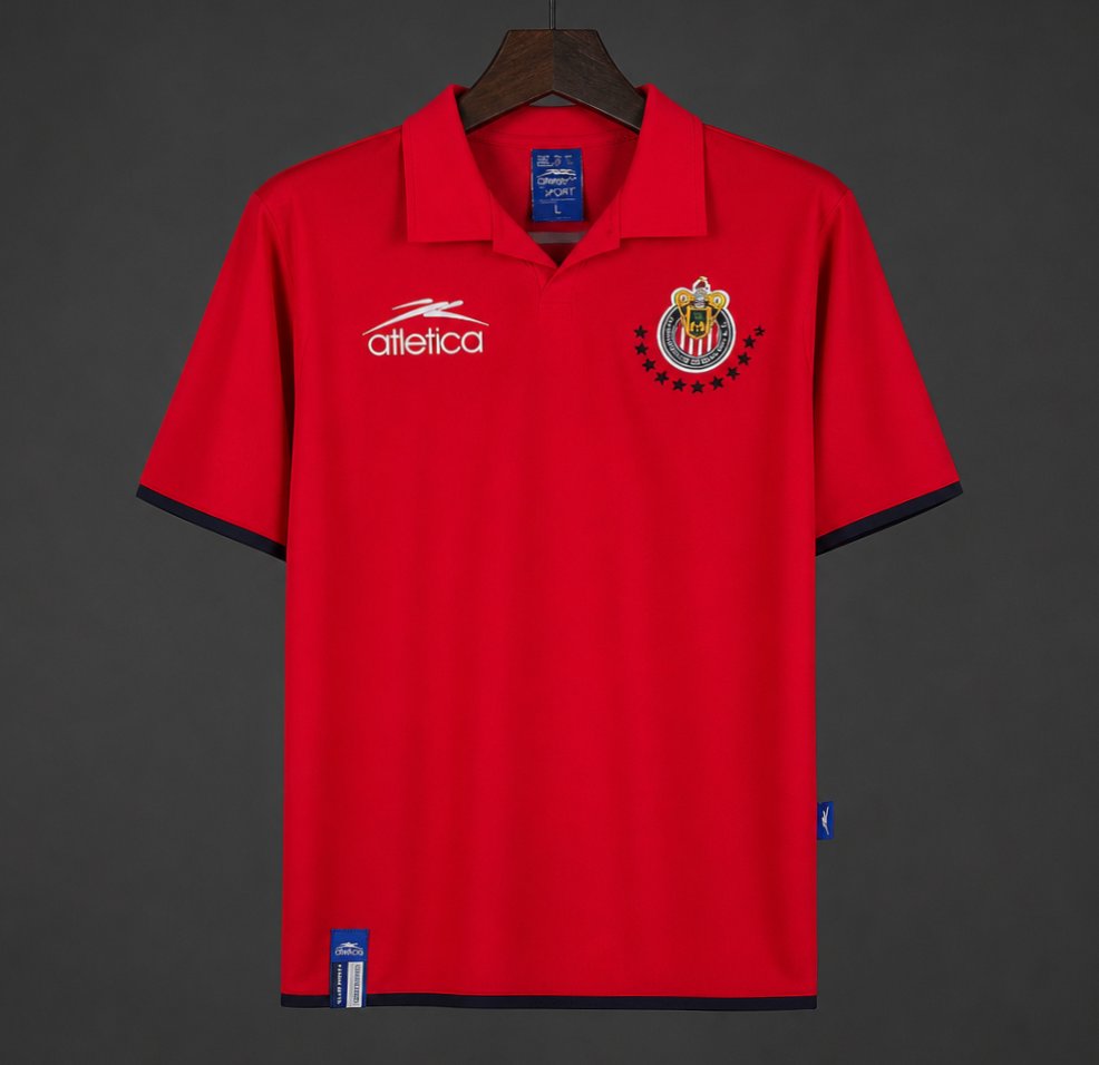 Retro 03/04 Chivas Guadalajara Third Red Jersey
