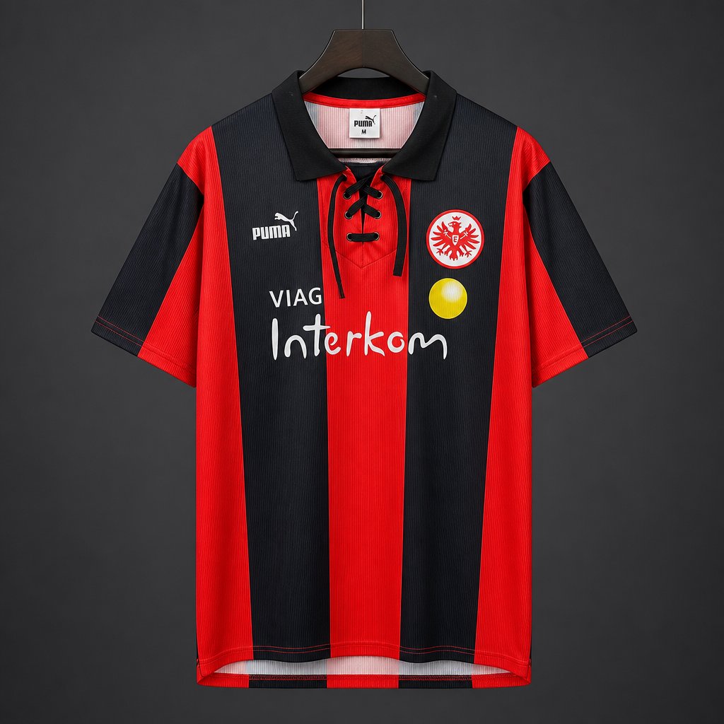 Retro 97/98 Eintracht Frankfurt Home Jersey