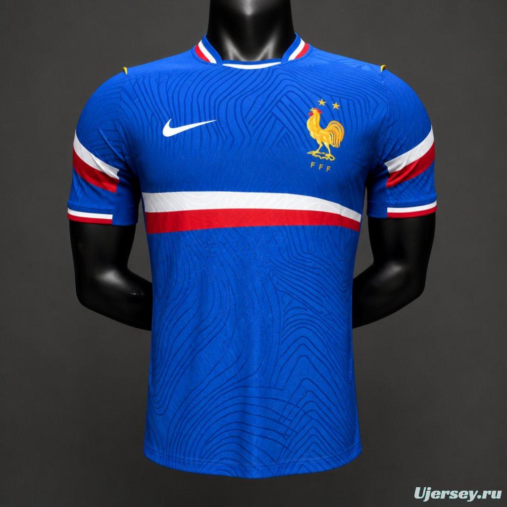Player Version 2026 France Blue/White/Red Special Jersey