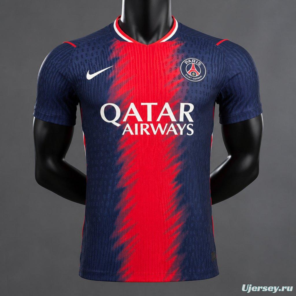 Player Version 26/27 PSG Navy Red Special Jersey
