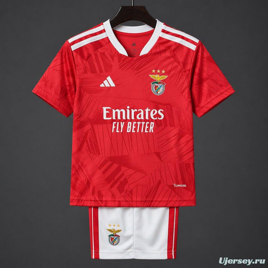 26/27 Kids Benfica Home Jersey