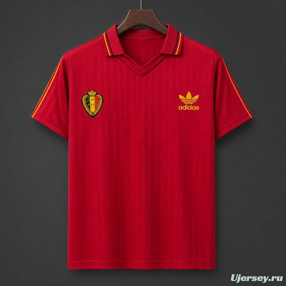 Retro 1990 Belgium Home Jersey