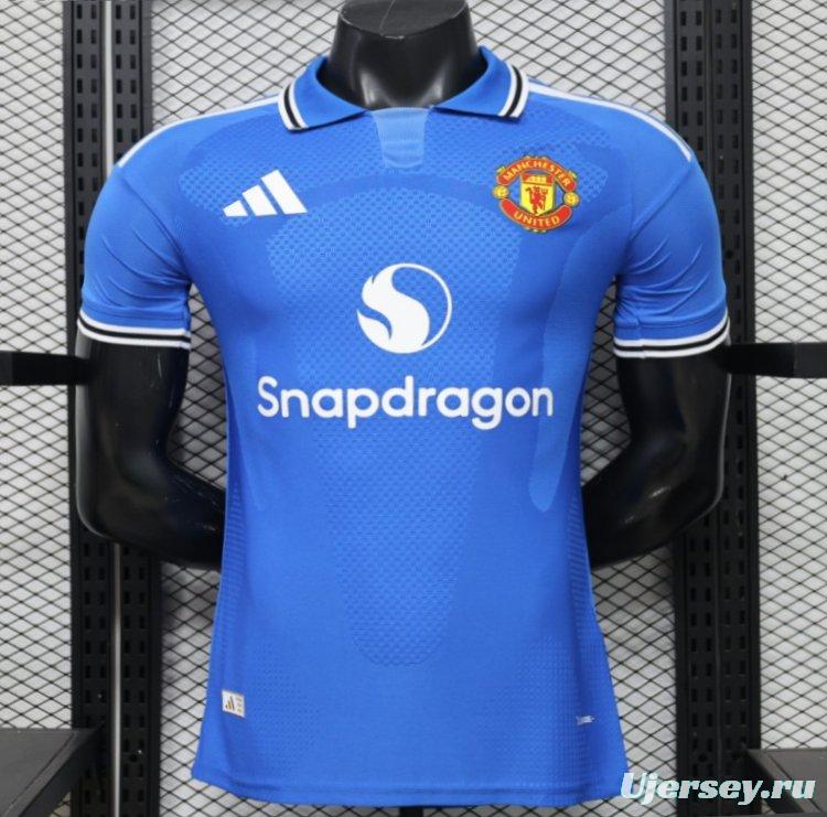 Player Version 26/27 Manchester United Blue Special Edition Jersey