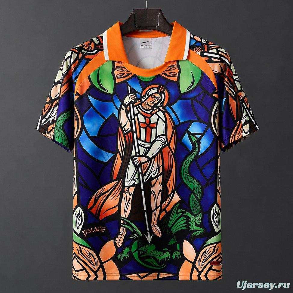 2026 Palace x Nike England Football 'Bright Crimson' Jersey