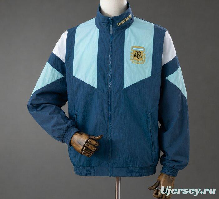 Argentina FIGC EQT Track Top Windbreaker