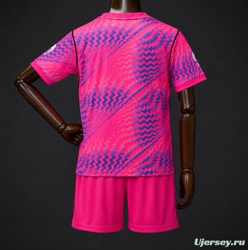 26/27 Kids Tottenham Hotspur Pink Goalkeeper Jersey