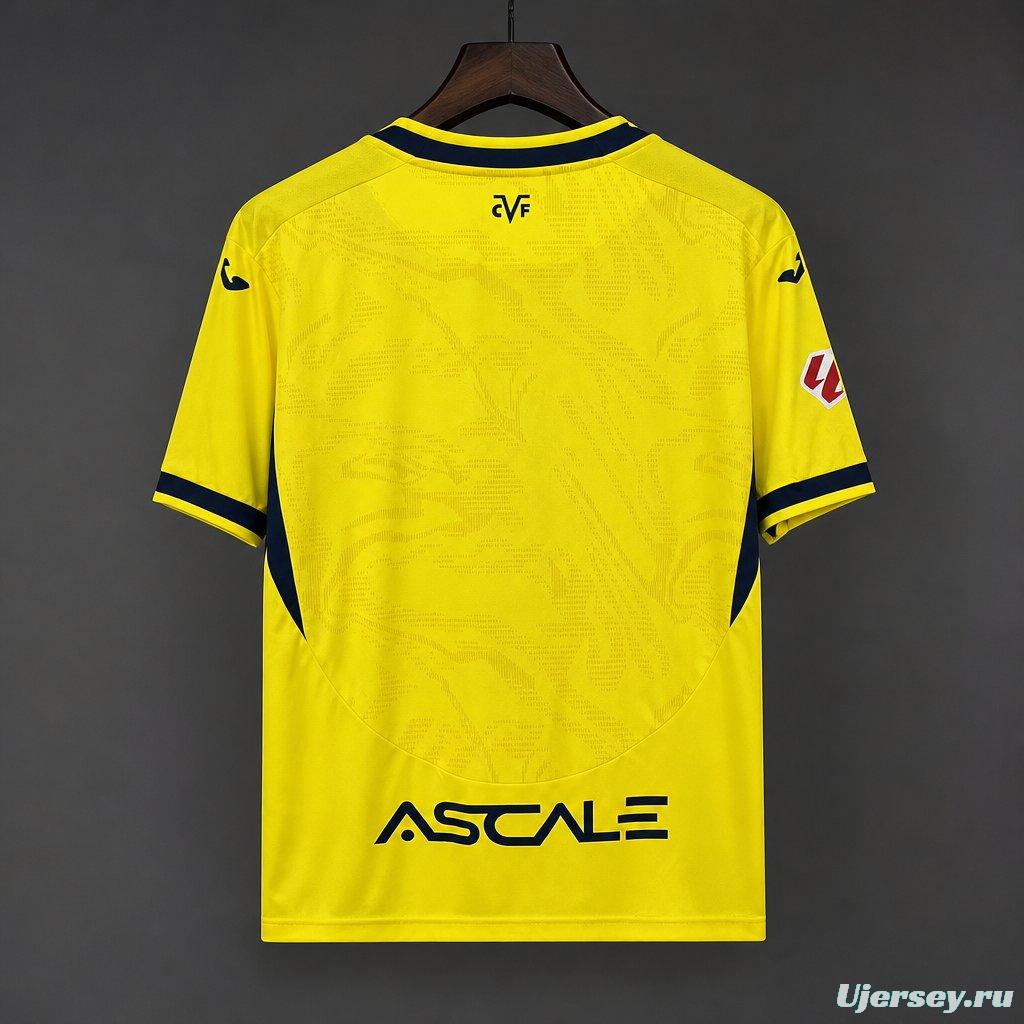 26/27 Villareal Home Jersey
