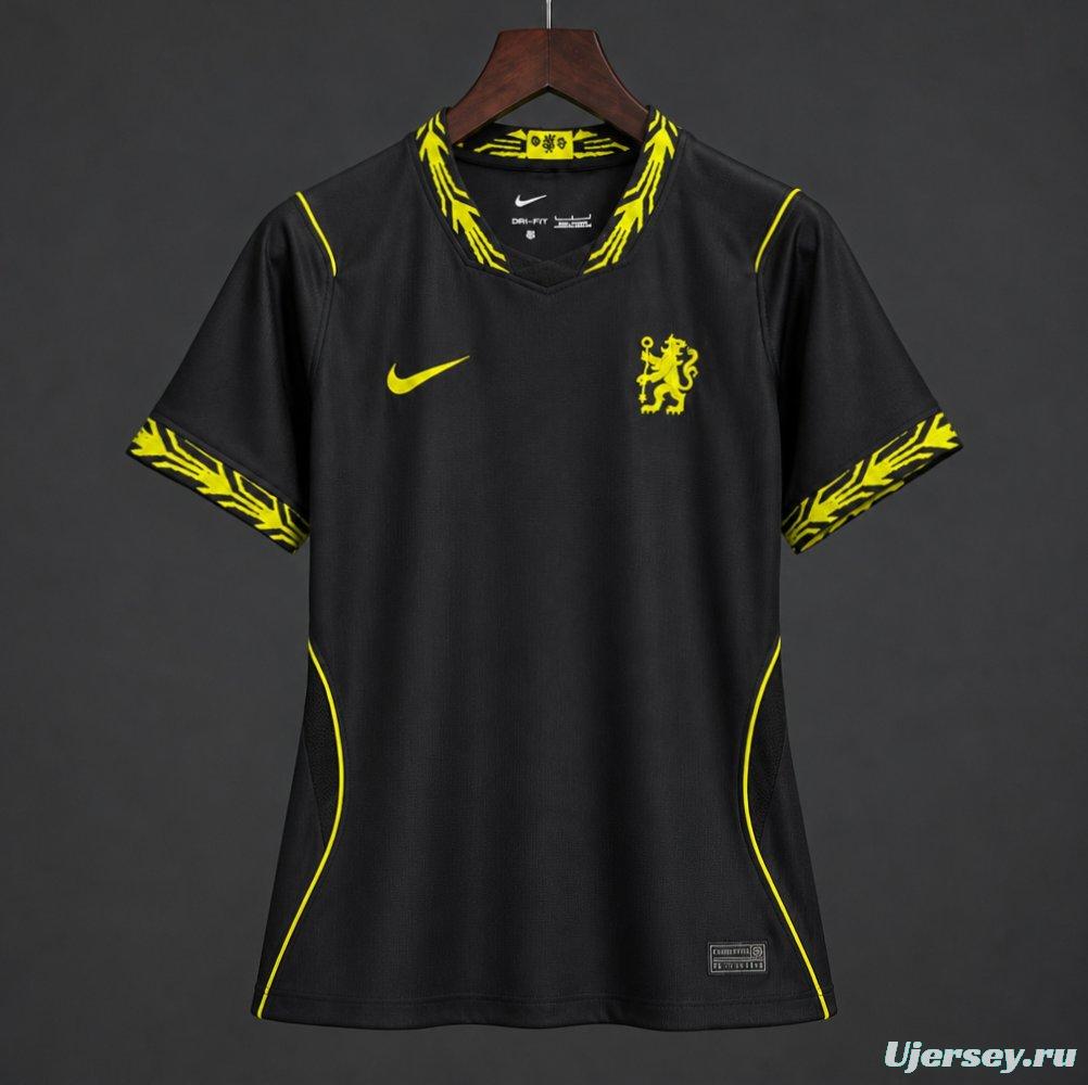 26/27 Women Chelsea Away Black Jersey