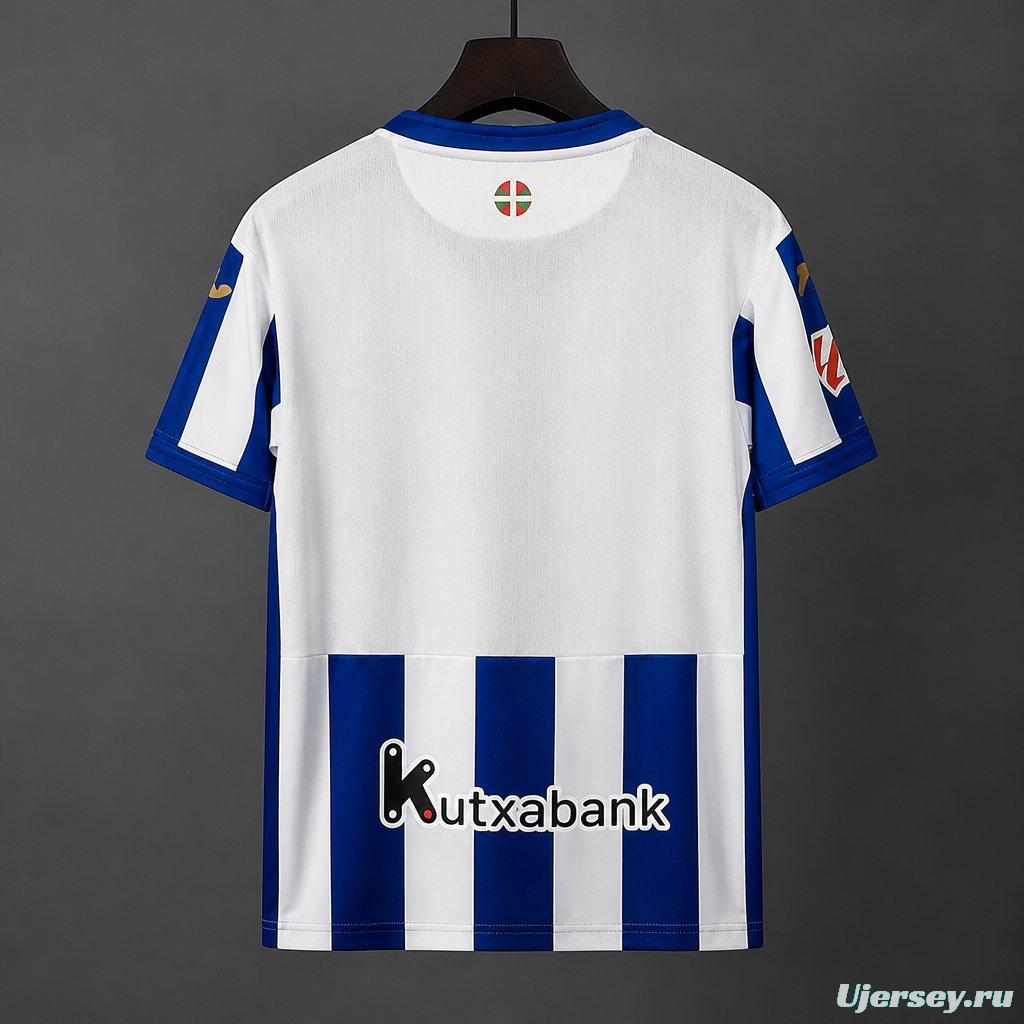 26/27 Real Sociedad home  jersey