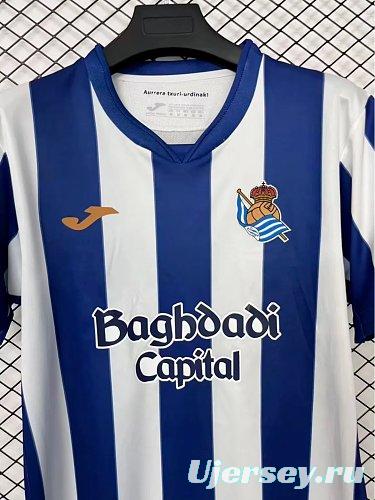 26/27 Real Sociedad home  jersey