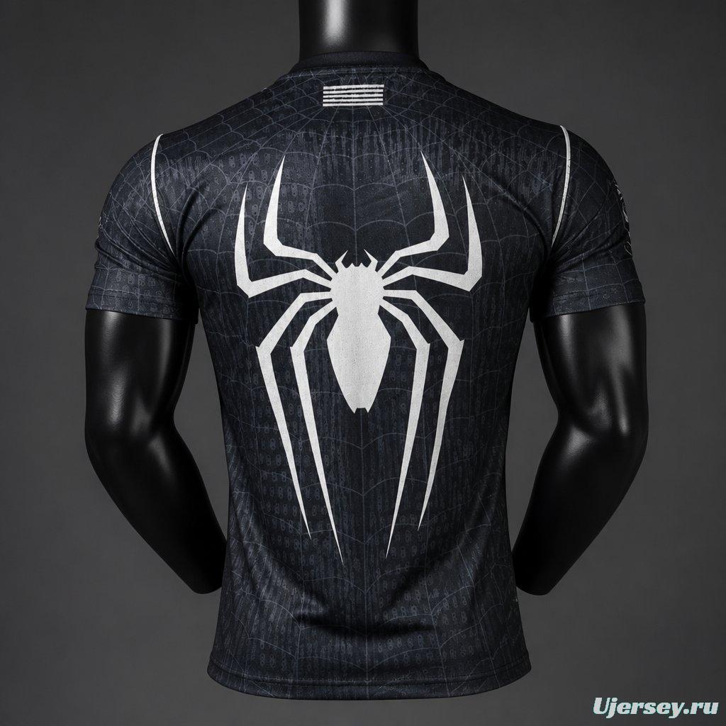 Player Version 26/27 Barcelona x Spider-Man Black Special Edition Jersey