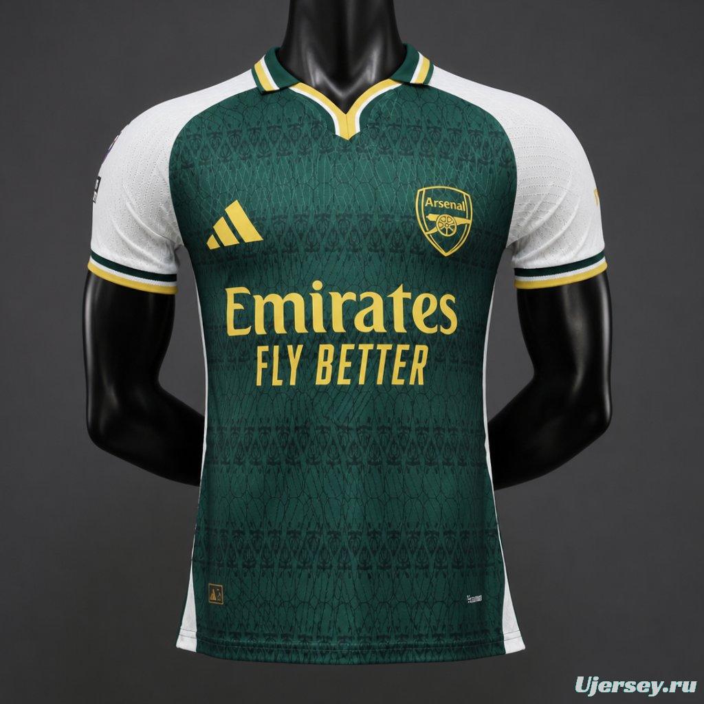 Player Version 26/27 Arsenal Green & White Special Edition Jersey