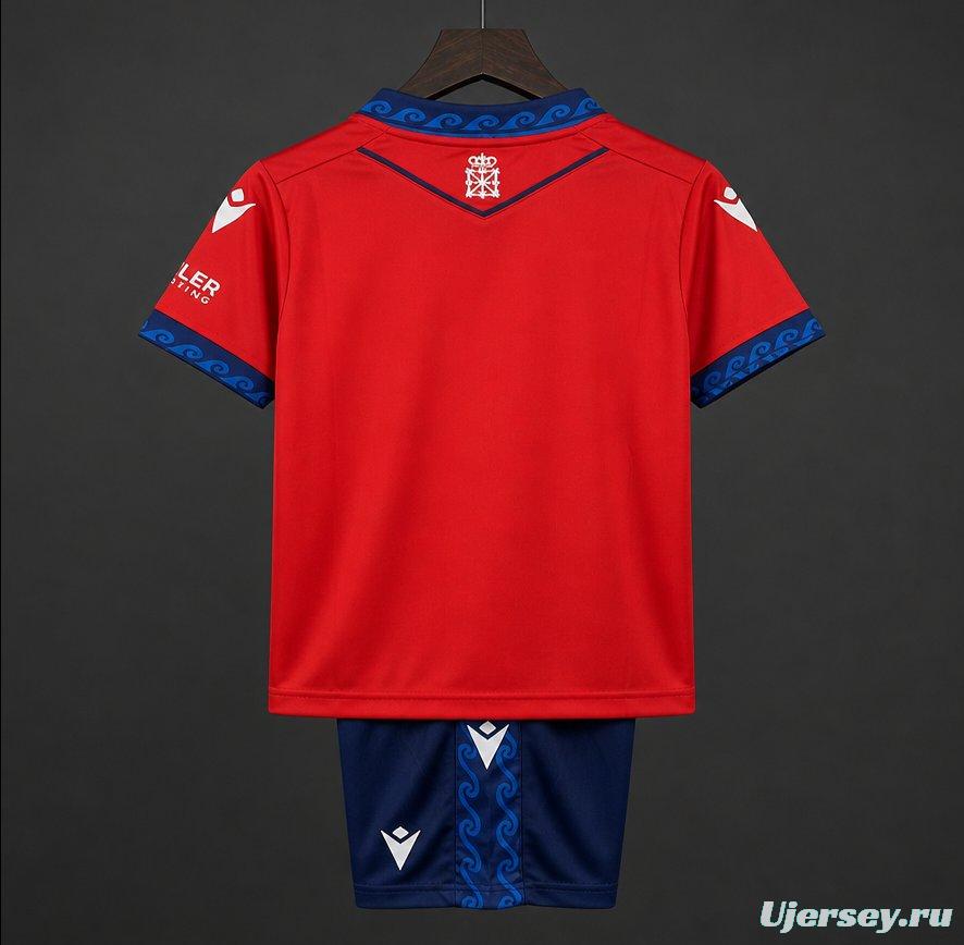 26/27 Kids CA Osasuna Home Jersey