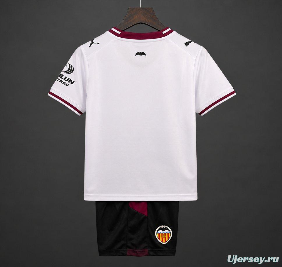 26/27 Kids Valencia CF Home Jersey
