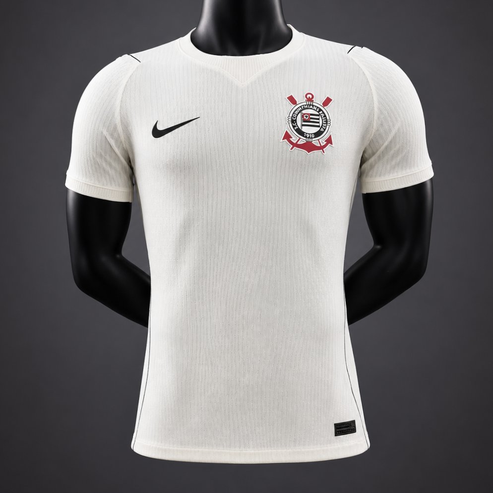 Player Version 26/27 SC Corinthians Home White Jersey