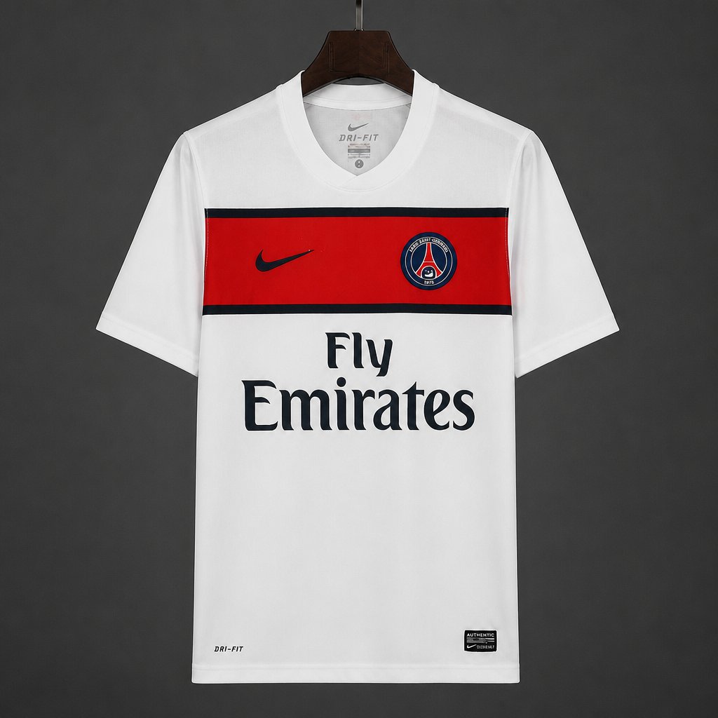 Retro 11/12  Paris Saint-Germain Away White Jersey