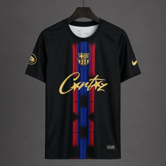 26/27 FC Barcelona Ed Sheeran × Spotify Special Edition Black  Jersey