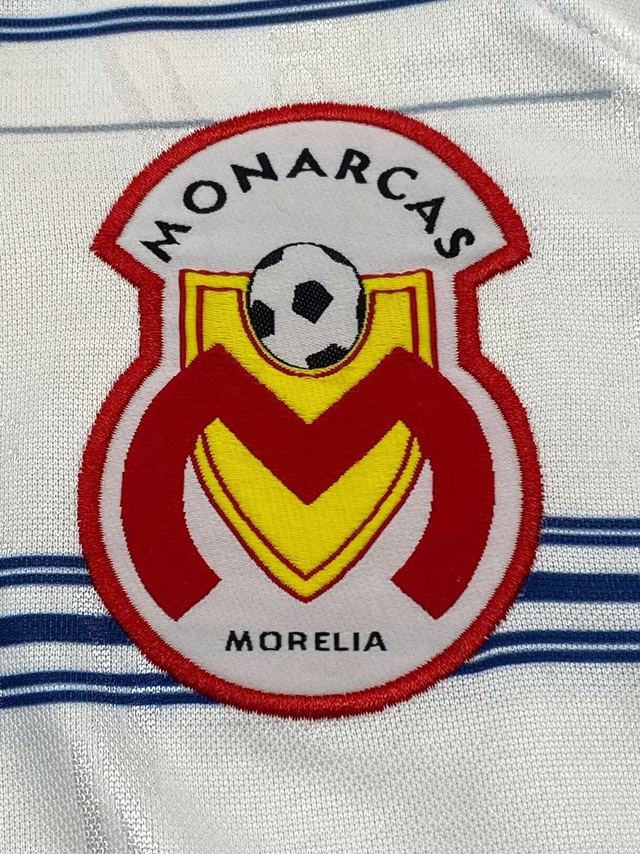 Retro 99/00 Monarcas Morelia  Away Long Sleeve White Jersey