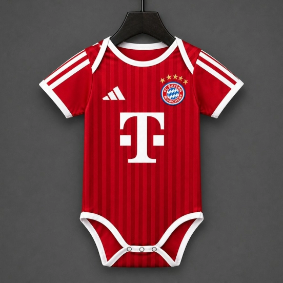 26/27 Bayern Munich Home Baby Romper Jersey