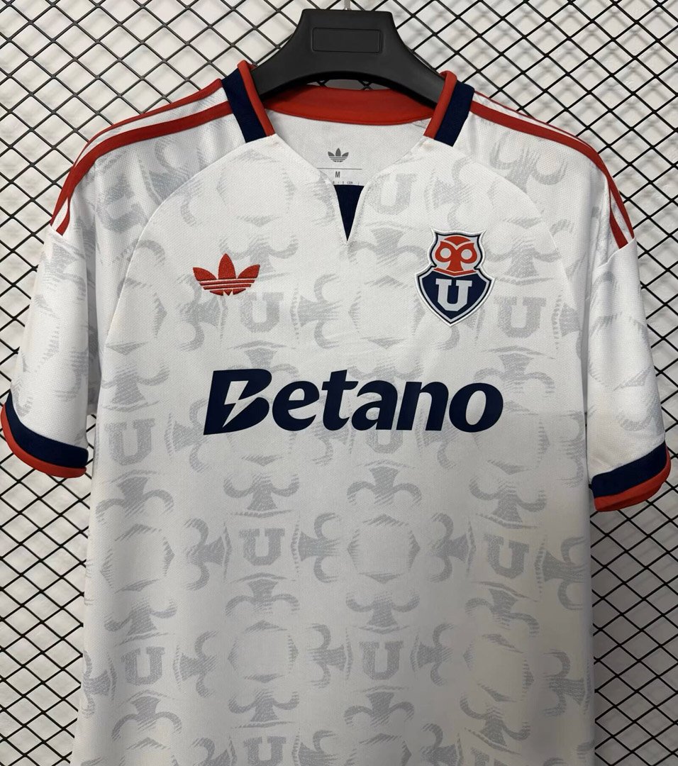 2027 Universidad de Chile Away White Jersey